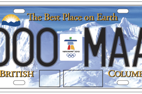 BC License Plates