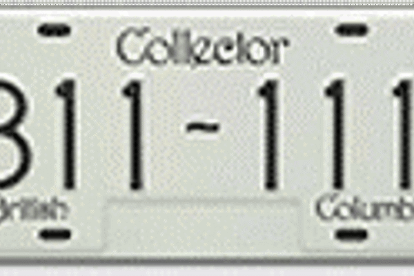 BC License Plates