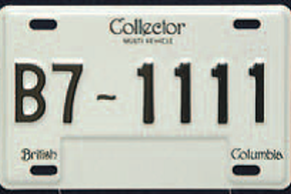 BC License Plates