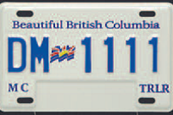 BC License Plates