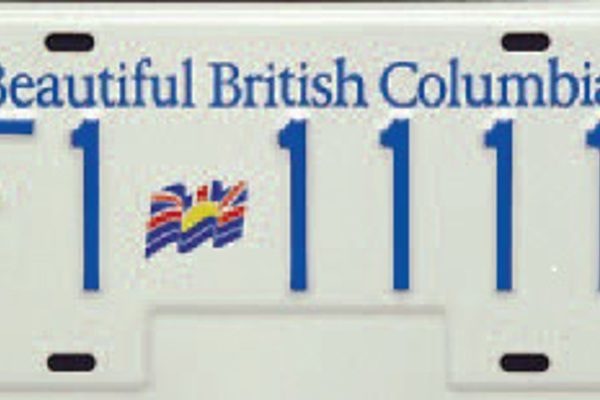 BC License Plates