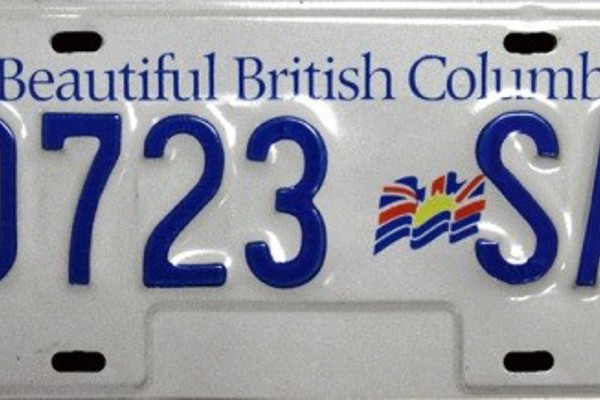 BC License Plates