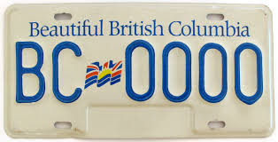BC License Plates