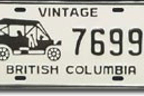 BC License Plates