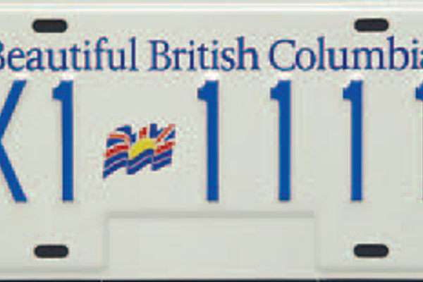 BC License Plates